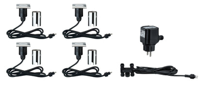 Paulmann Special MiniPlus Boden EBL eckig IP67 Basiss. 4x0,7W 2700K 12VA 43x43mm Eds