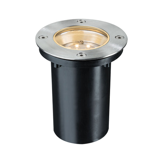 Paulmann Special EBL Set Boden rund LED 1,2W 2700K 230V 110mm Edelstahl/Metall