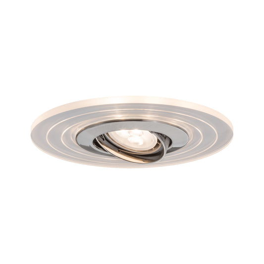 Paulmann Star EBL Set Two Step schwb. m. LED Ring Shine 2700K 3x4,5W 230V GU10 Eisen g.