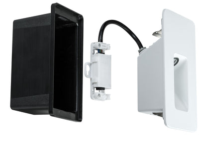 Paulmann Special EBL Set IP44 Wand Slot LED 2,4W 230V 90mm Weiß matt/Alu