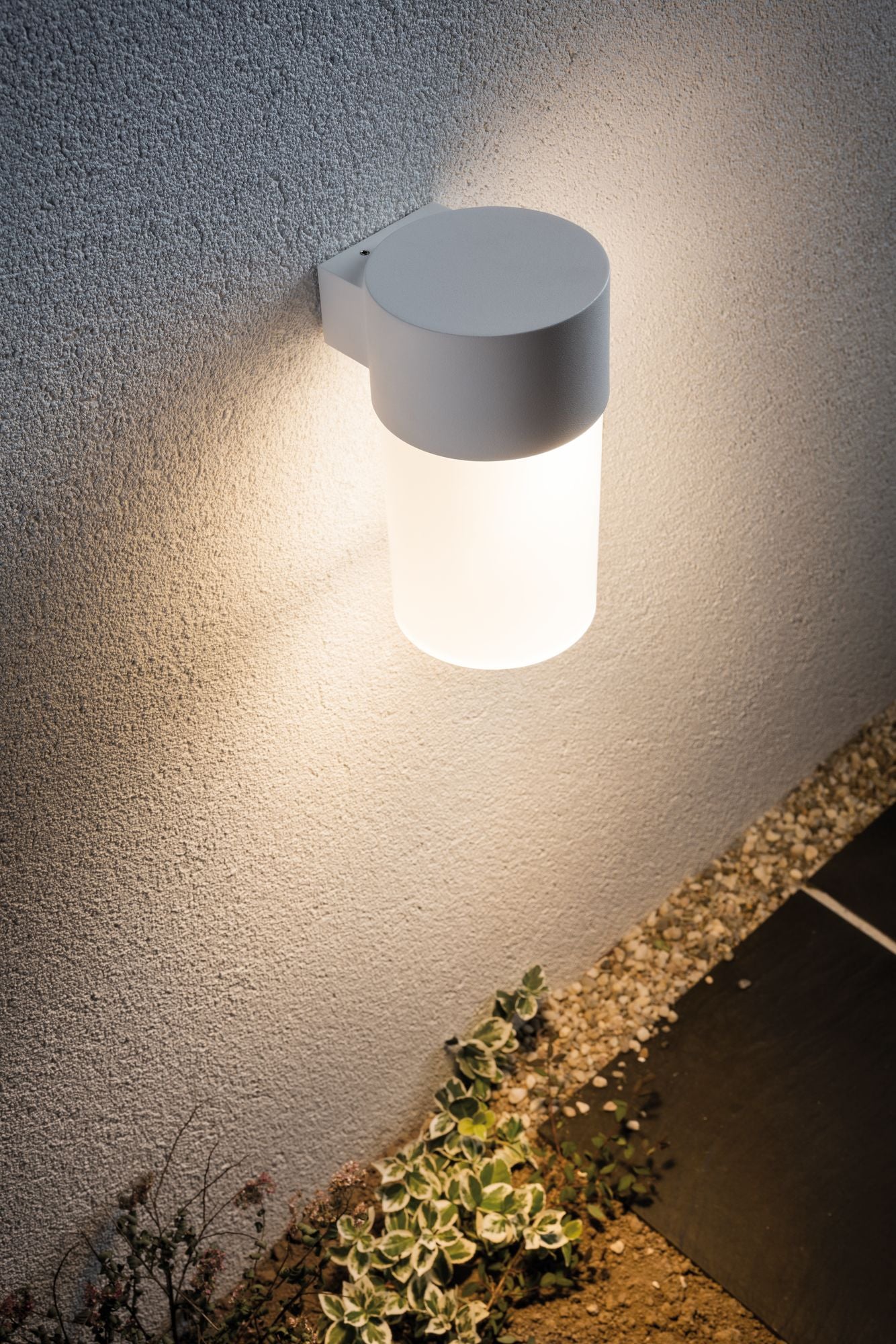 Paulmann Special Glas AmbientLED IP44 Wand Satin Acryl