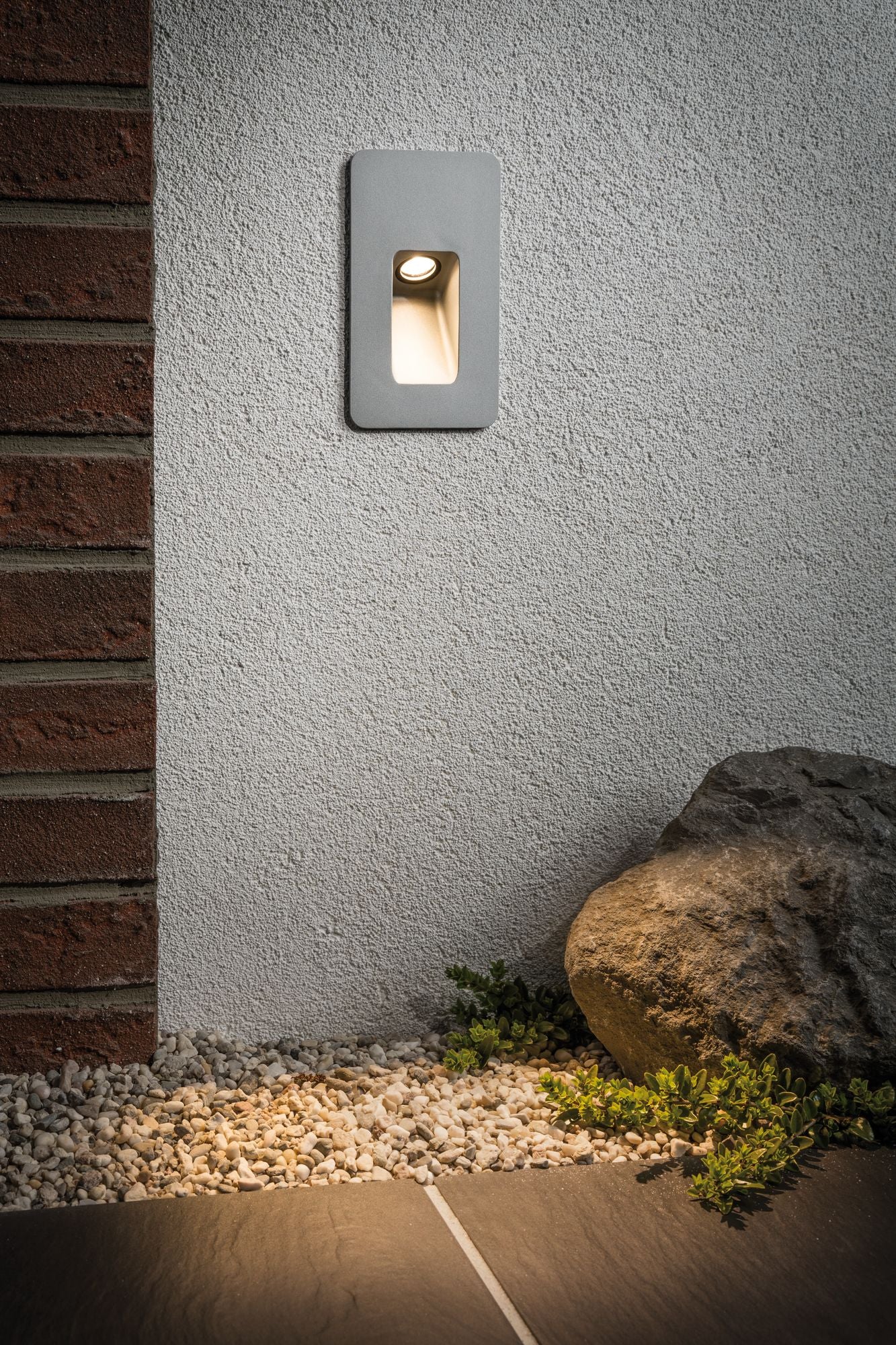 Paulmann Special EBL Set IP44 Wand Slot LED 2,4W 230V 90mm Alu matt/Alu