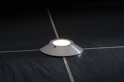 Paulmann Boden EBL Allround rund IP67 LED 4000K 1x0,7W 12V 45mm Transp/Kunstst/Eds
