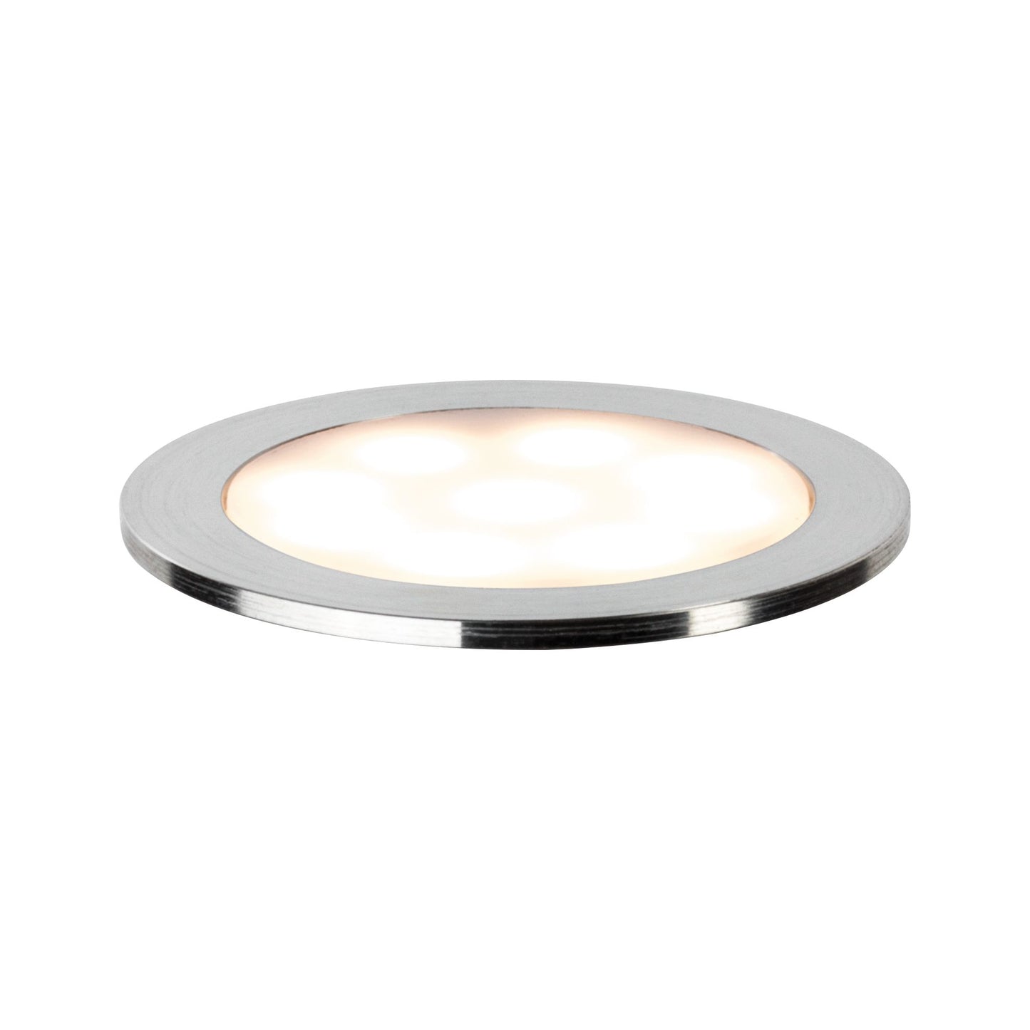 Paulmann Boden EBL Allround rund IP67 LED 2700K 1x0,7W 12V 45mm satin/Kunstst/Eds