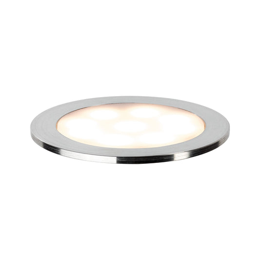 Paulmann Boden EBL Allround rund IP67 LED 2700K 1x0,7W 12V 45mm satin/Kunstst/Eds