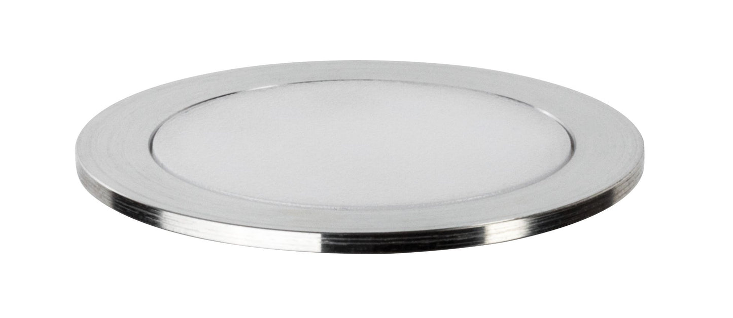 Paulmann Boden EBL Allround rund IP67 LED 2700K 1x0,7W 12V 45mm satin/Kunstst/Eds