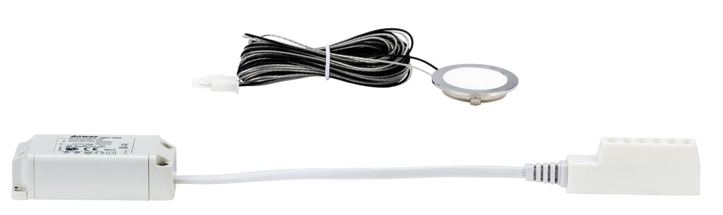 Paulmann Boden EBL Allround rund IP67 LED 2700K 1x0,7W 12V 45mm satin/Kunstst/Eds