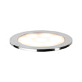 Paulmann Boden EBL Set Allround rd IP67 LED45mm 2700K 3x0,7W 3,6VA 230/12V sat/Kst/Eds
