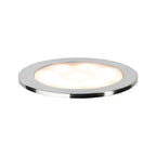 Paulmann Boden EBL Set Allround rd IP67 LED45mm 2700K 3x0,7W 3,6VA 230/12V sat/Kst/Eds