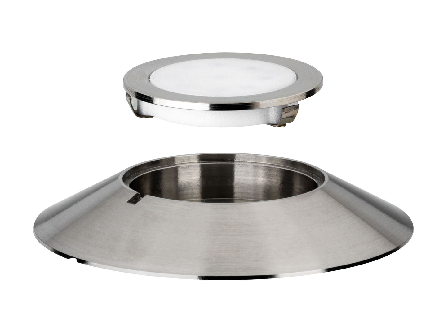 Paulmann Boden Aufbauring rund Allround LED 85mm Edelstahl