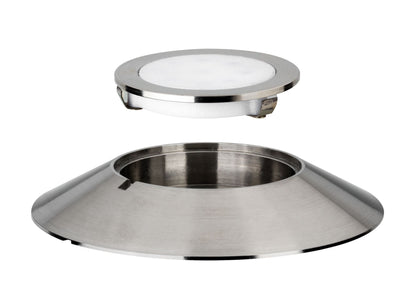 Paulmann Boden Aufbauring rund Allround LED 85mm Edelstahl
