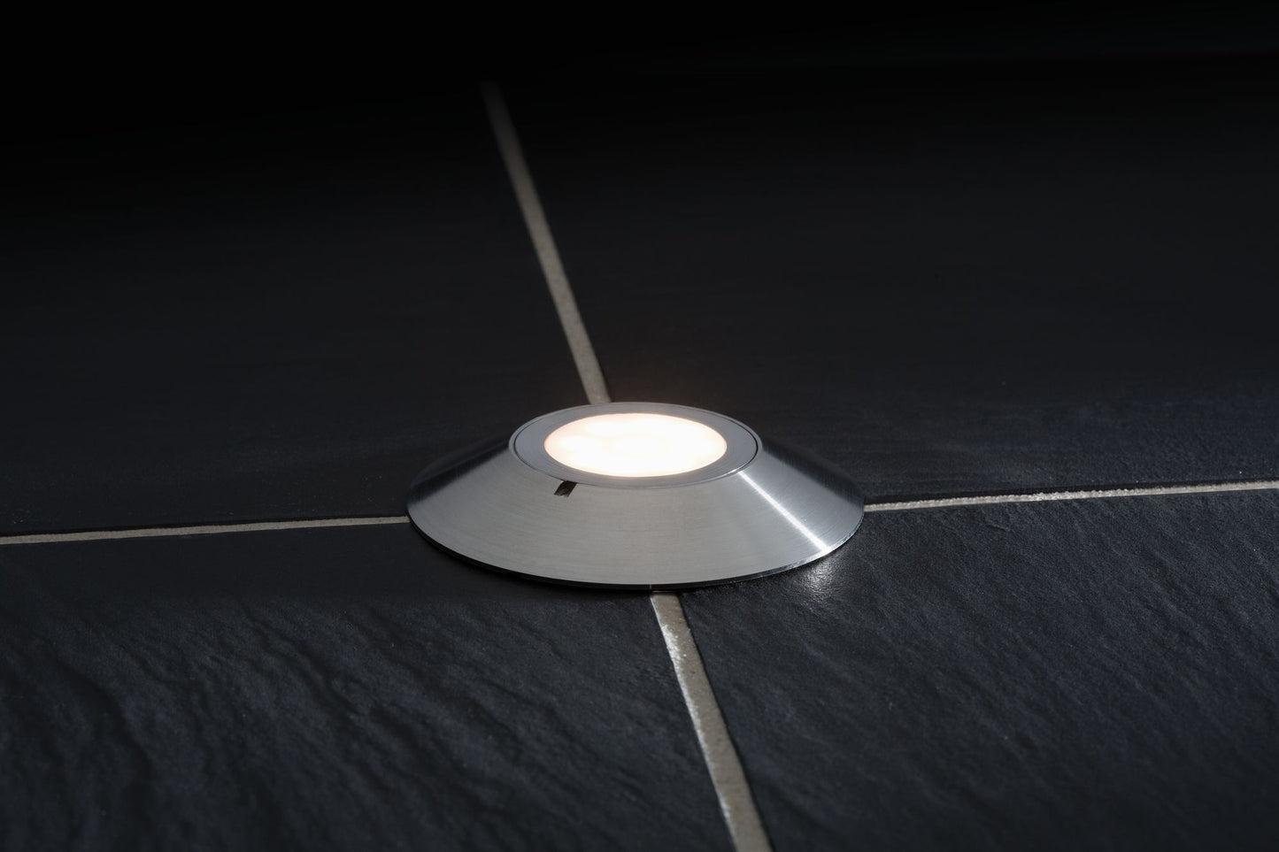 Paulmann Boden Aufbauring rund Allround LED 85mm Edelstahl