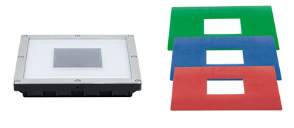 Paulmann Special EBL Set Solar Boden Cube IP67 LED 1x0,6W 200x200mm Eds/RGB Eds/Poly