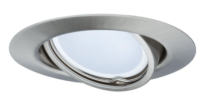 Paulmann EBL Set LED schwenkbar 3x4,5W 230V GU10 51mm Eisen gebürstet/Metall