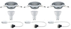 Paulmann EBL Set LED schwenkbar 3x4,5W 230V GU10 51mm Chrom/Metall