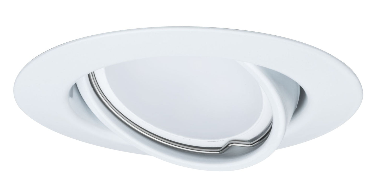 Paulmann EBL Set LED schwenkbar 1x4,5W 230V GU10 51mm Weiß/Metall