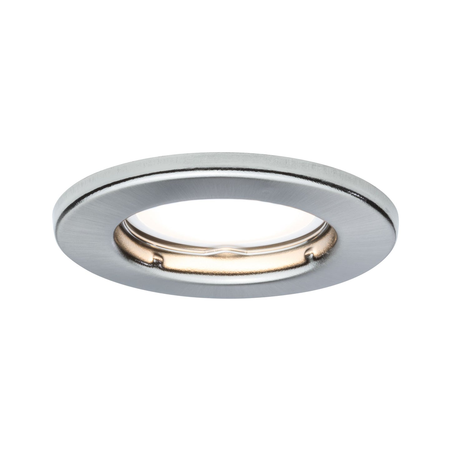 Paulmann EBL Set LED starr 3x4,5W 230V GU10 51mm Eisen gebürstet/Metall