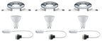Paulmann EBL Set LED starr 3x4,5W 230V GU10 51mm Chrom/Metall