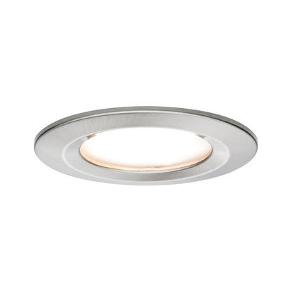 Paulmann Premium EBL Set Coin Slim rund starr LED 3x6,8W 2700K 230V 51mm Eisen g/Alu