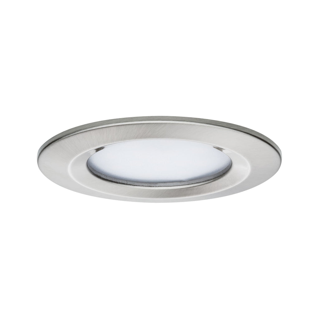 Paulmann Premium EBL Set Coin Slim rund starr LED 3x6,8W 2700K 230V 51mm Eisen g/Alu