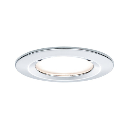 Paulmann Premium EBL Set Coin Slim rund starr LED 1x6,8W 2700K 230V 51mm Chrom/Alu