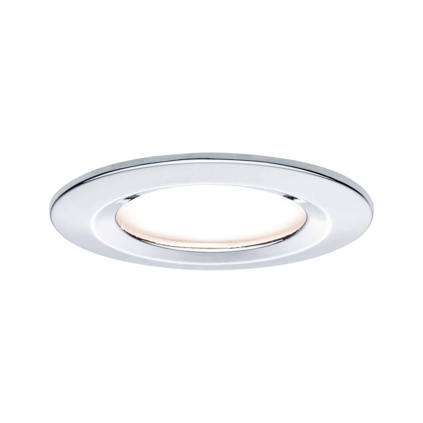 Paulmann Premium EBL Set Coin Slim rund starr LED 3x6,8W 2700K 230V 51mm Chrom/Alu