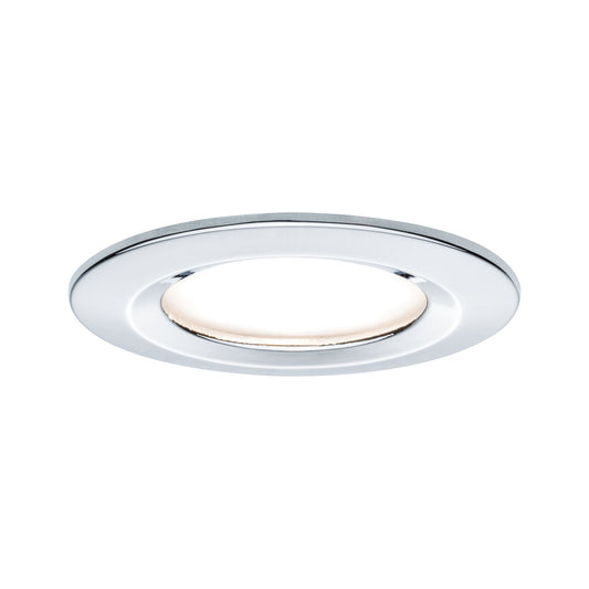 Paulmann Premium EBL Set Coin Slim rund starr LED 3x6,8W 2700K 230V 51mm Chrom/Alu