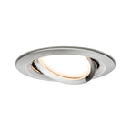 Paulmann Premium EBL Set Coin Slim rund schwenkb LED 1x6,8W 2700K 230V 51mm Eisen g/Alu