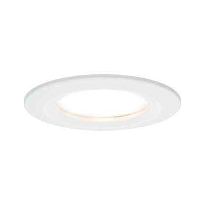 Paulmann EBL Set Nova Plus Coin dim rund starr LED 1x6,8W 2700K 230V 51mm Ws matt/Alu