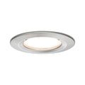 Paulmann EBL Set Nova Plus Coin dim rund starr LED 1x6,8W 2700K 230V 51mm Eisen g/Alu