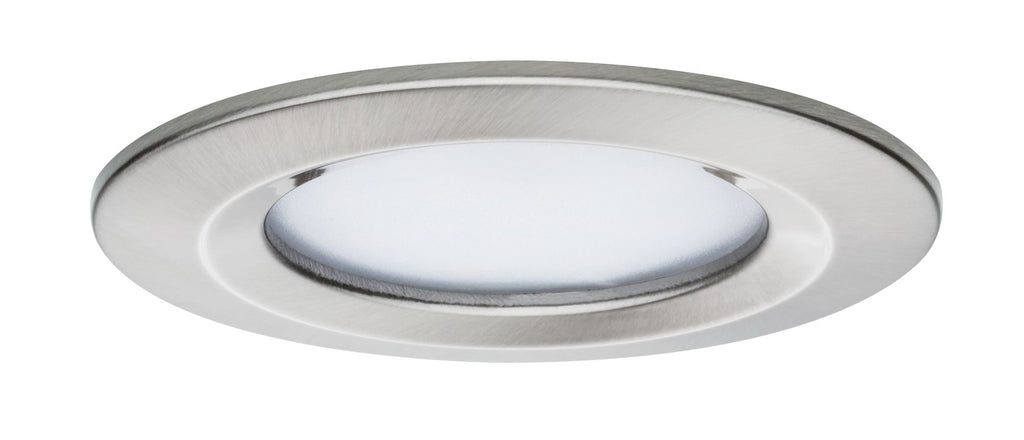 Paulmann EBL Set Nova Plus Coin dim rund starr LED 1x6,8W 2700K 230V 51mm Eisen g/Alu