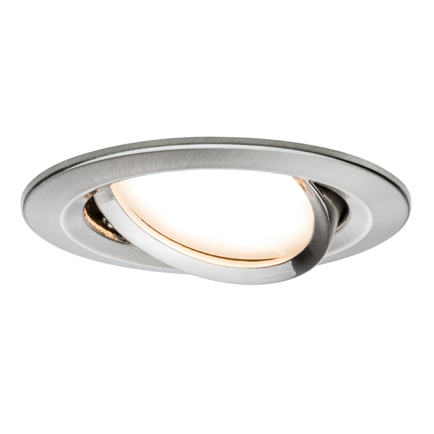 Paulmann EBL Set Nova Plus Coin dim rund schwb LED 3x6,8W 2700K 230V 51mm Eisen g/Alu
