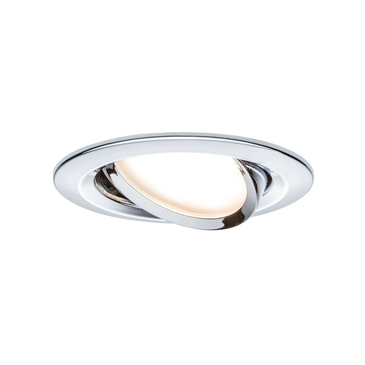 Paulmann EBL Set Nova Plus Coin dim rund schwb LED 3x6,8W 2700K 230V 51mm Chrom/Alu