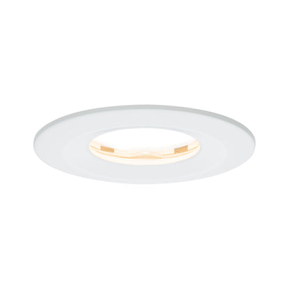 Paulmann EBL Set Nova Plus Coin dim rund starr IP65 LED 1x6,8W 230V 51mm Weiß/Alu