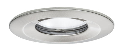 Paulmann EBL Set Nova Plus Coin dim rund starr IP65 LED 1x6,8W 230V 51mm Eisen g/Alu