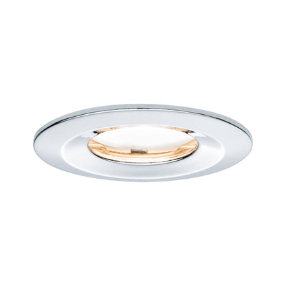 Paulmann EBL Set Nova Plus Coin dim rund starr IP65 LED 1x6,8W 230V 51mm Chrom/Alu