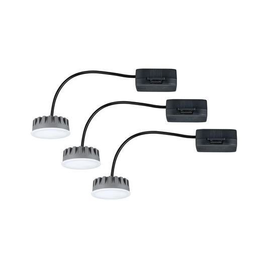 Paulmann Downlight / Deckeneinbaustrahler 2Easy Basis-Set Coin UltraSlim sat