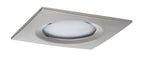 Paulmann Premium EBL Set Coin Slim dim eck starr LED 1x6,8W 2700K 230V 51mm Eisen g/Alu