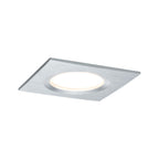 Paulmann EBL Set Nova Plus Coin dim eck starr LED 1x6,8W 2700K 230V 51mm Alu ged./Alu