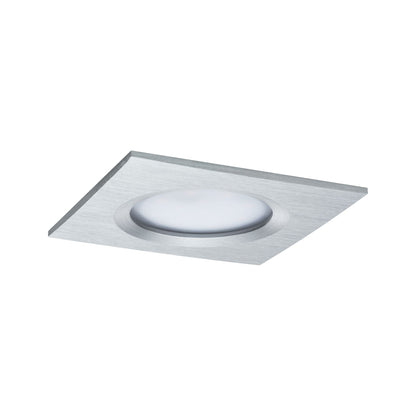 Paulmann EBL Set Nova Plus Coin dim eck starr LED 1x6,8W 2700K 230V 51mm Alu ged./Alu