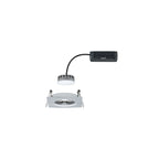 Paulmann EBL Set Nova Plus Coin dim eck starr LED 1x6,8W 2700K 230V 51mm Alu ged./Alu