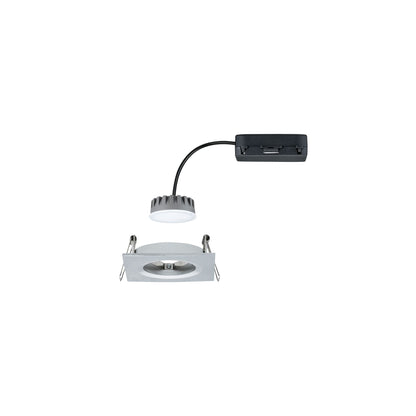 Paulmann EBL Set Nova Plus Coin dim eck starr LED 1x6,8W 2700K 230V 51mm Alu ged./Alu
