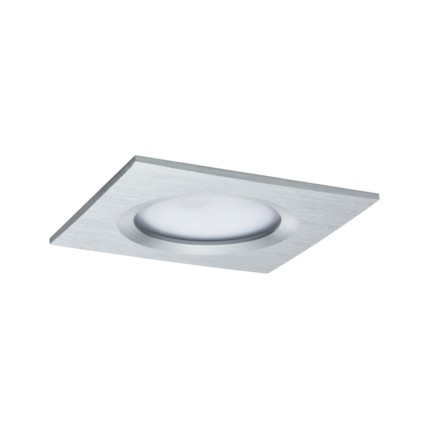 Paulmann EBL Set Nova Plus Coin dim eck starr LED 3x6,8W 2700K 230V 51mm Alu ged./Alu