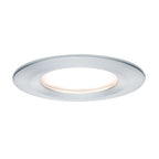 Paulmann Premium EBL Set Coin Slim rund starr LED 3x6,8W 2700K 230V 51mm Alu ged./Alu