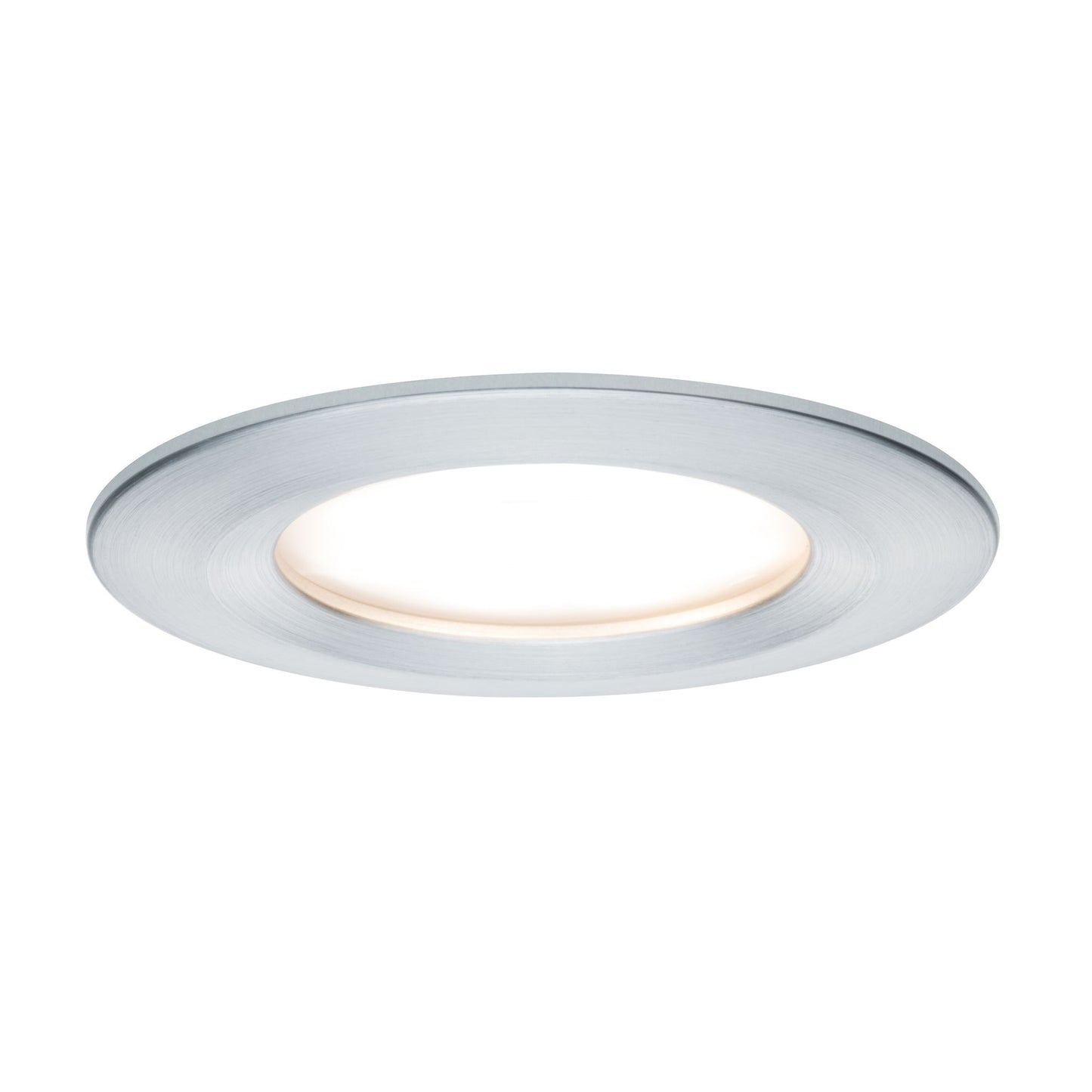 Paulmann Premium EBL Set Coin Slim rund starr LED 3x6,8W 2700K 230V 51mm Alu ged./Alu