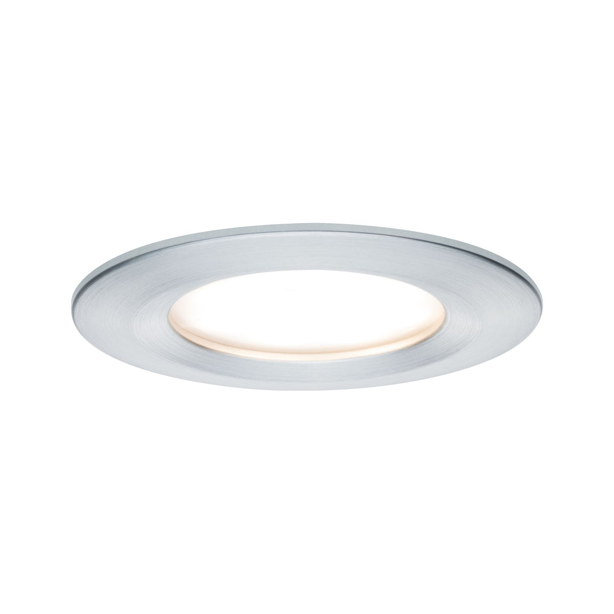 Paulmann EBL Set Nova Plus Coin dim rund starr LED 1x6,8W 2700K 230V 51mm Alu ged./Alu