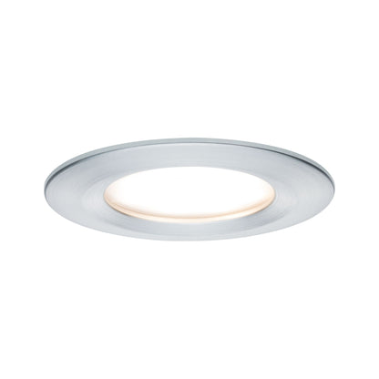 Paulmann EBL Set Nova Plus Coin dim rund starr LED 1x6,8W 2700K 230V 51mm Alu ged./Alu