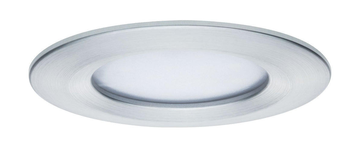 Paulmann EBL Set Nova Plus Coin dim rund starr LED 1x6,8W 2700K 230V 51mm Alu ged./Alu