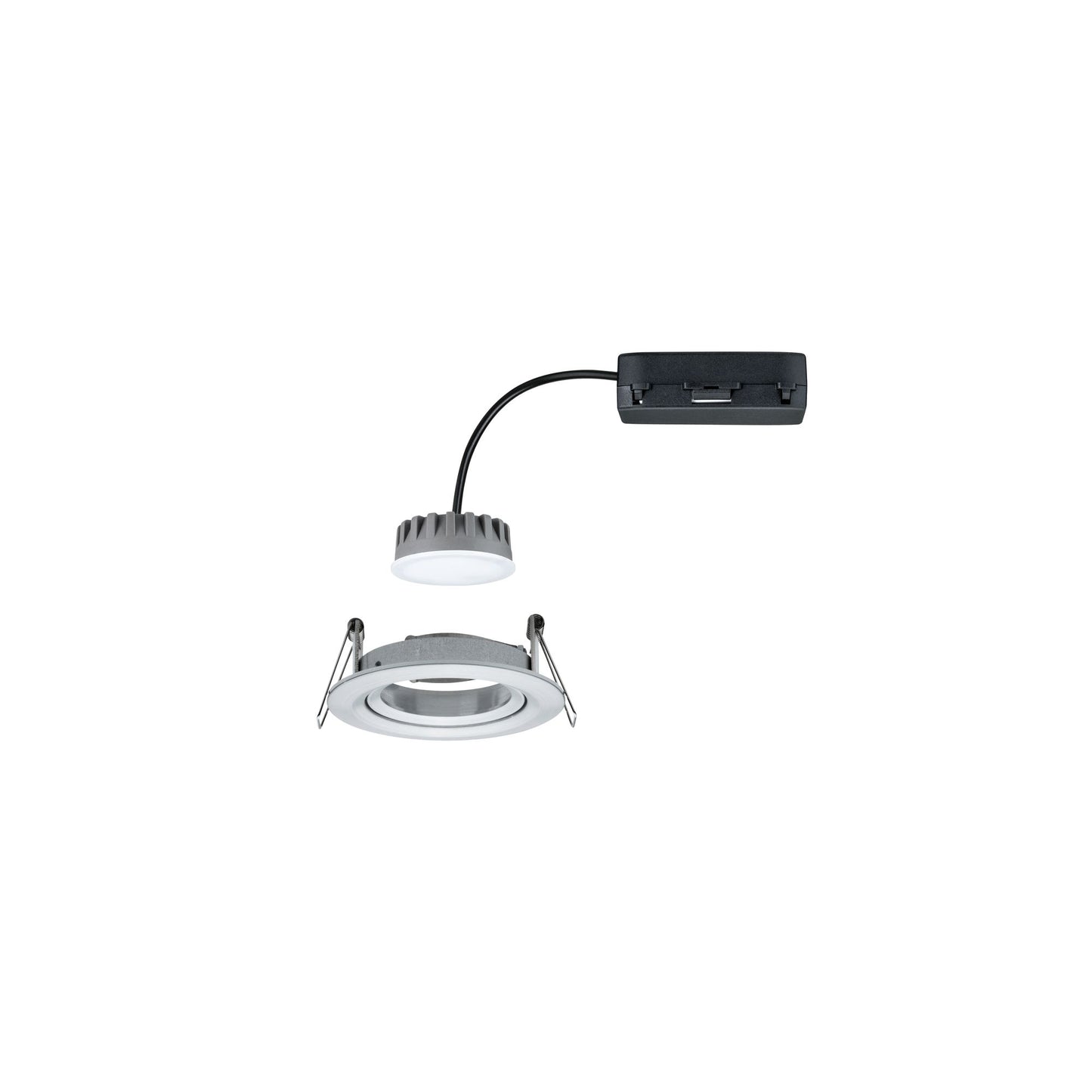 Paulmann EBL Set Nova Plus Coin dim rund schwb LED 1x6,8W 2700K 230V 51mm Alu ged./Alu