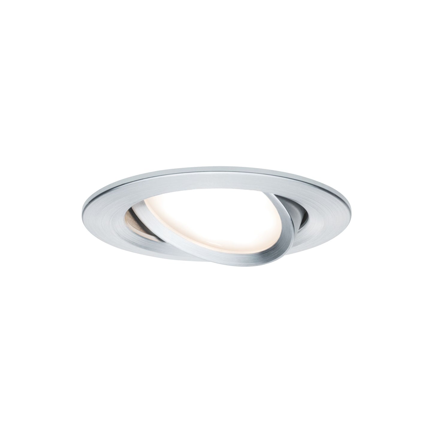 Paulmann EBL Set Nova Plus Coin dim rund schwb LED 3x6,8W 2700K 230V 51mm Alu ged./Alu